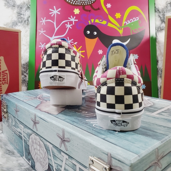 Vans Old Skool Glitter Check - Picture 9 of 15